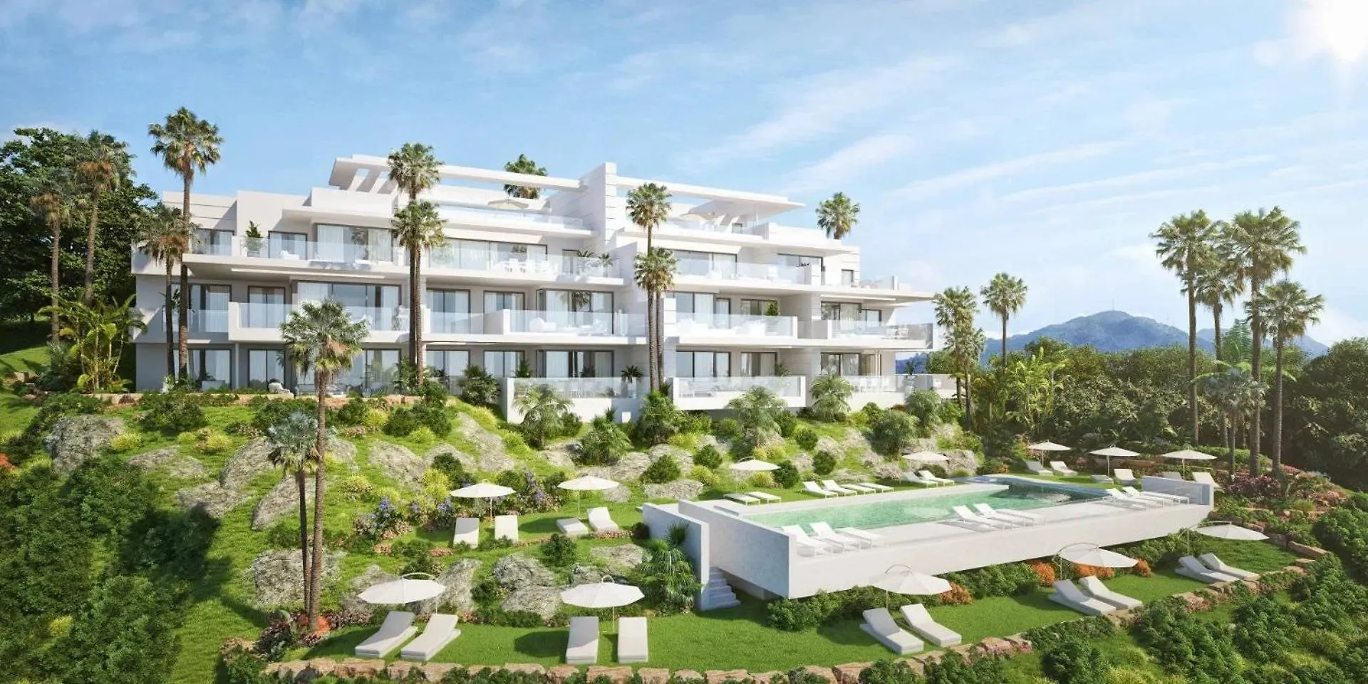 New Ocean View Apartment Just 3 Min From Marbella City Center Malaga